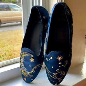 Tory Burch Starry Night Flats ✨🥿
